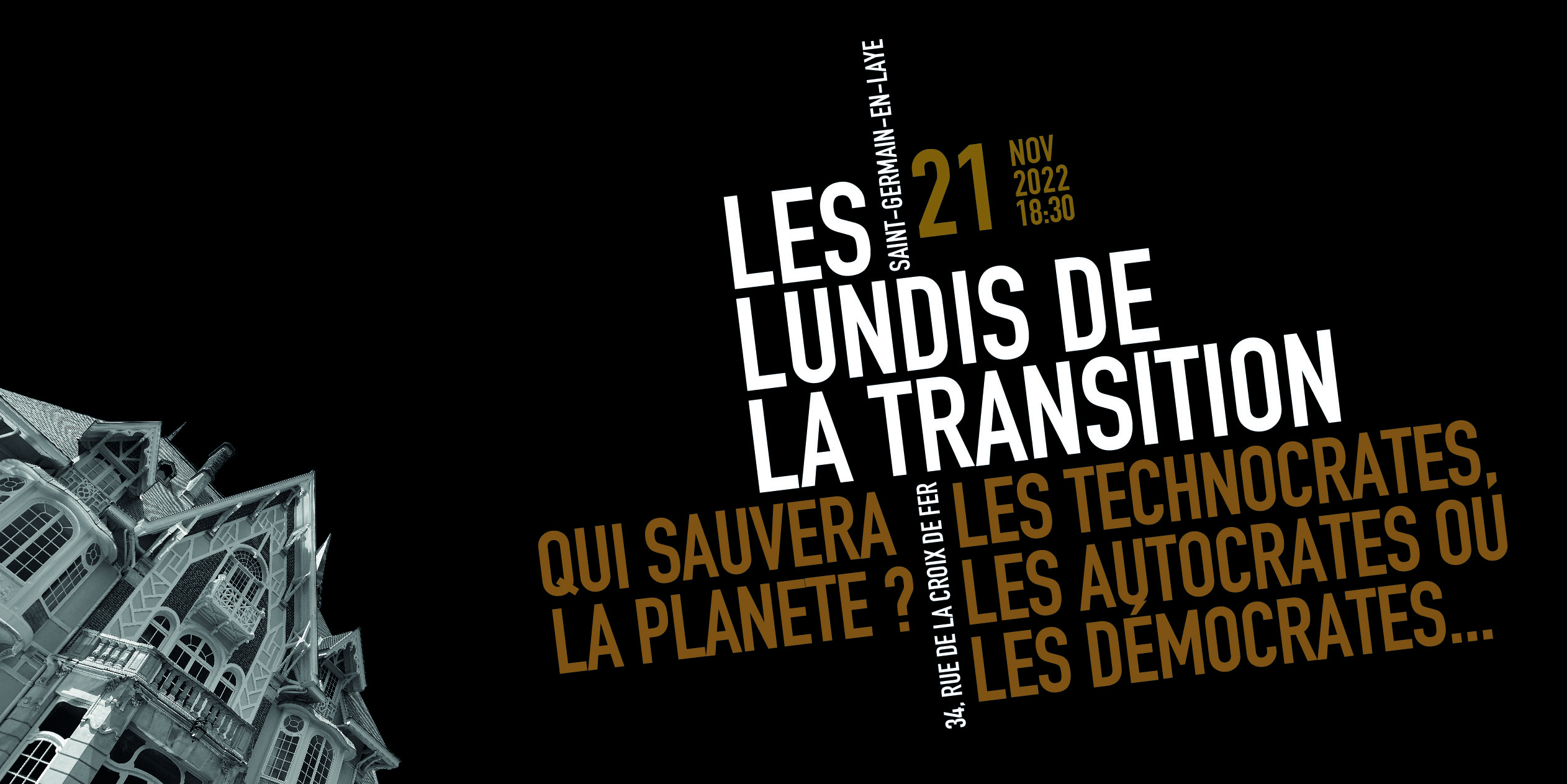 Conférence : Qui sauvera la planète ?  21 Novembre – 18h30